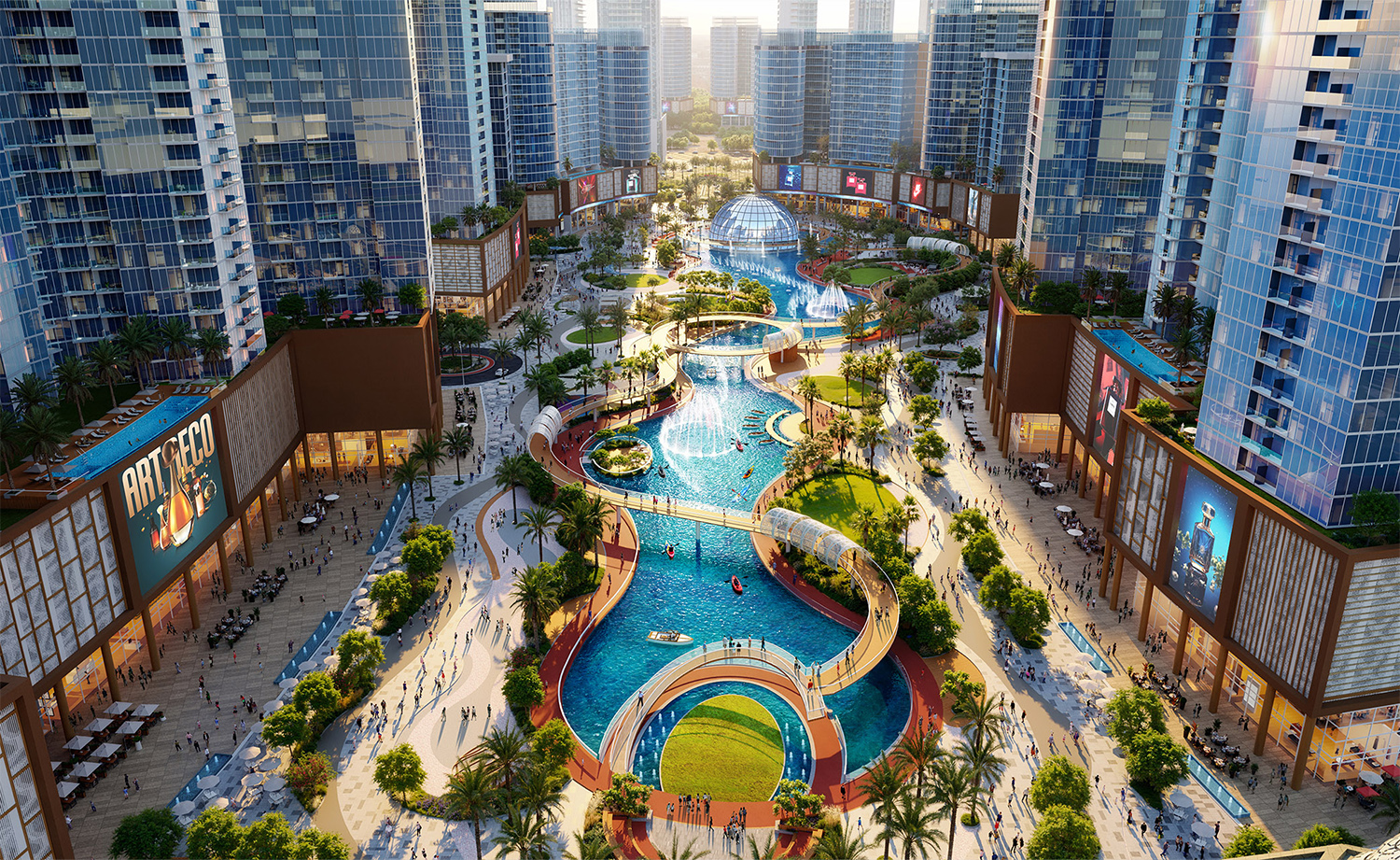 Tiger Downtown Ajman: A Strategic Large-Scale Waterfront Development